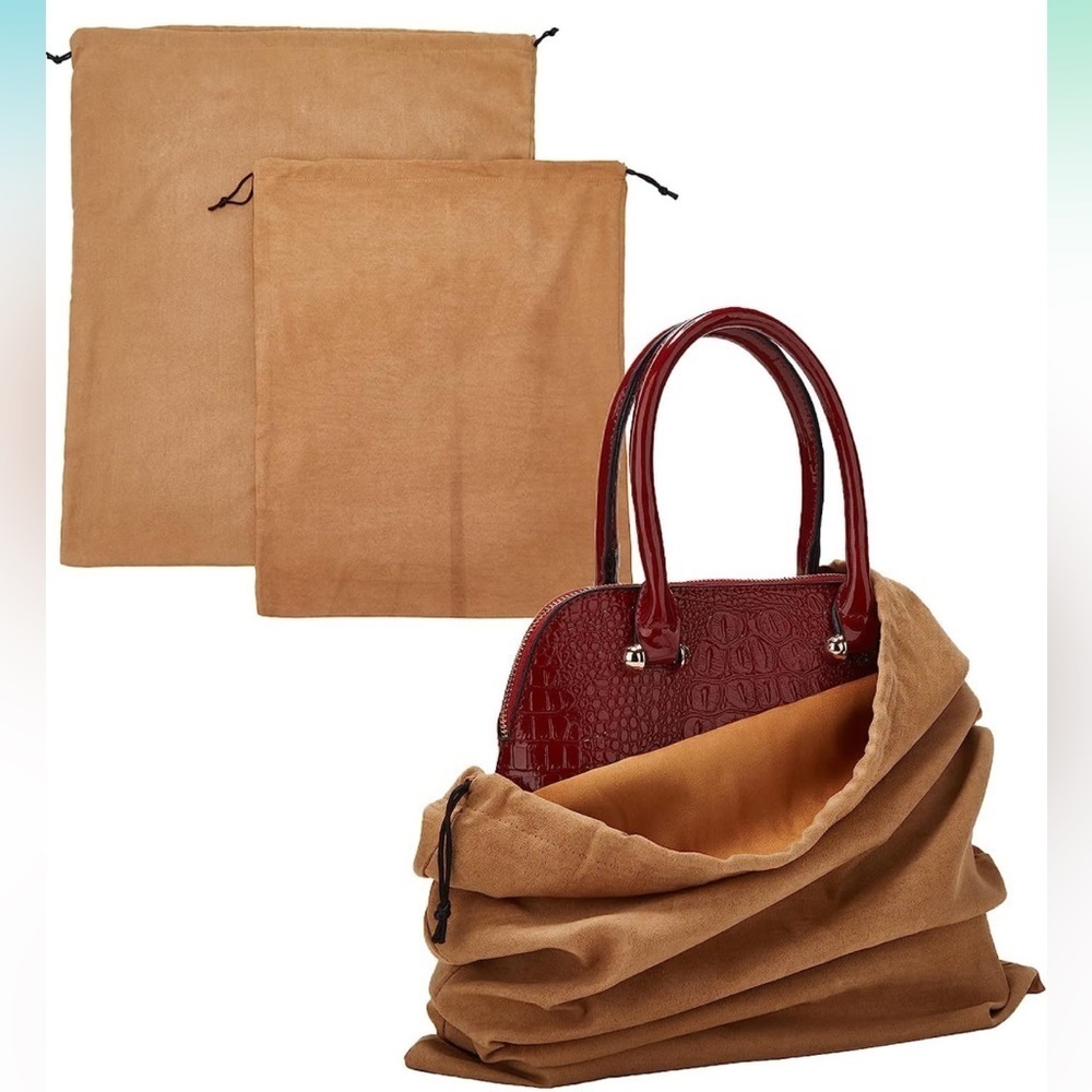 2-Pack Dust Cover Storage Bags with Drawstring – 2 Sizes